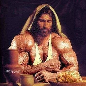 Sticker De Umeboshy Sur Jesus Christ Jesuschrist Muscle