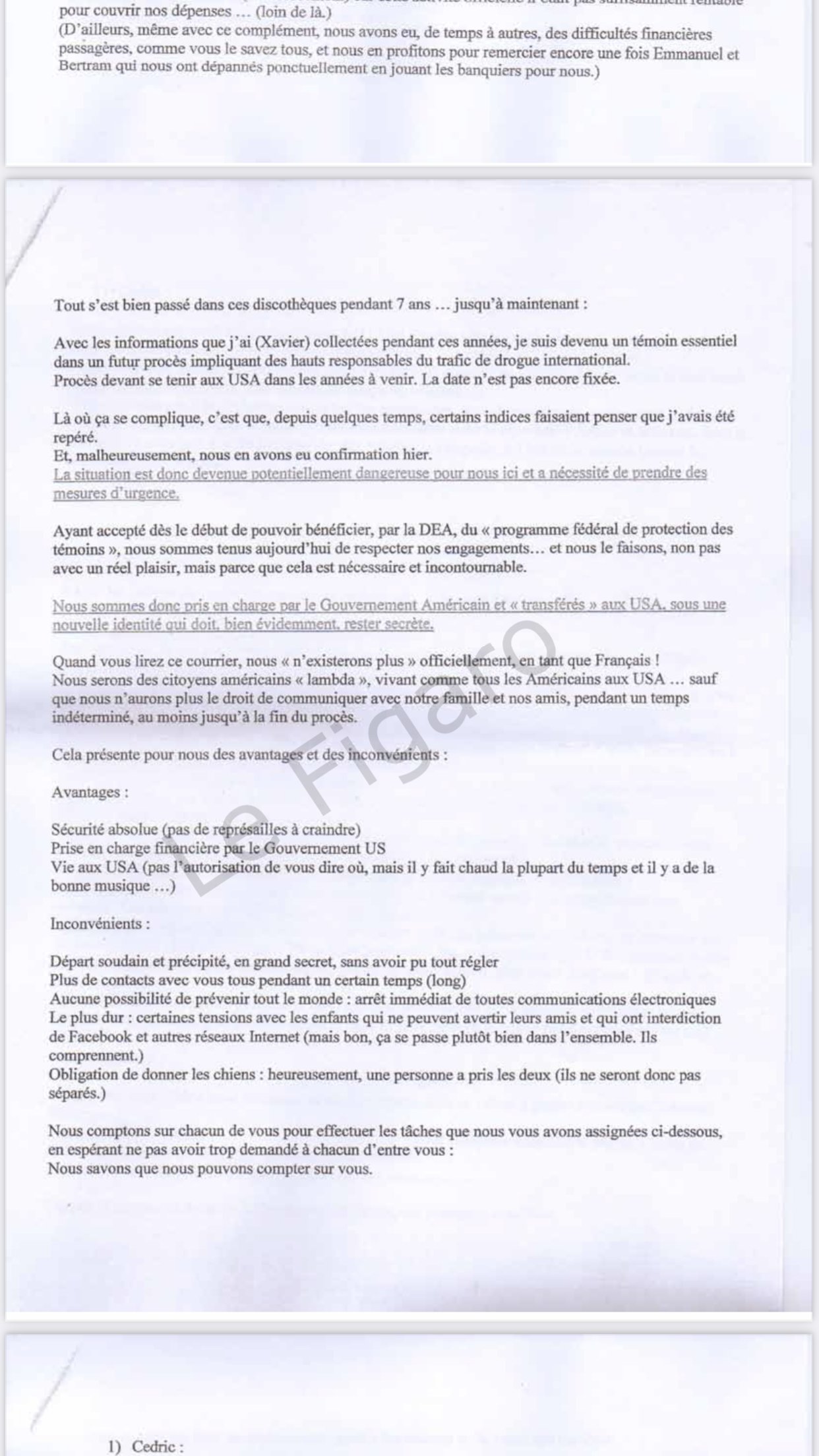 Lettre Xavier Dupont De Ligonnes Le Figaro