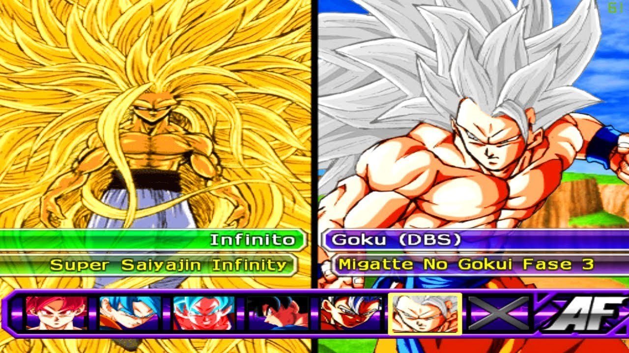 Combo Infinito No Dragon ball z tenkaichi tag team