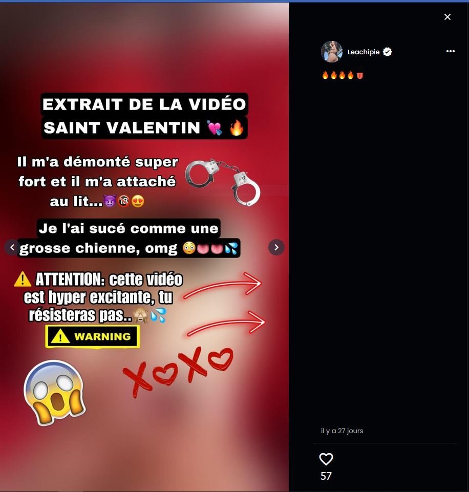 Léa chipie sextape