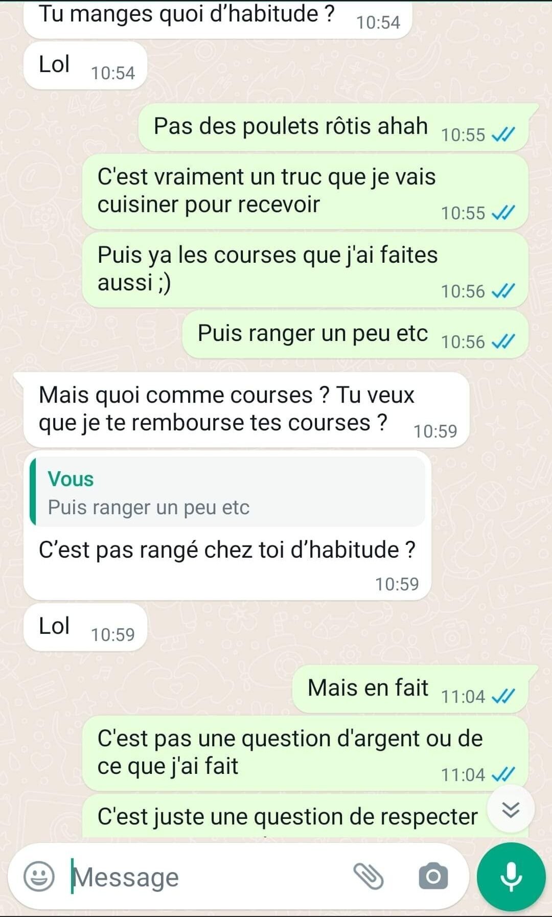 [MEUF] Mon 1er date, elle annule tout au dernier moment sur le forum Musculation & Nutrition