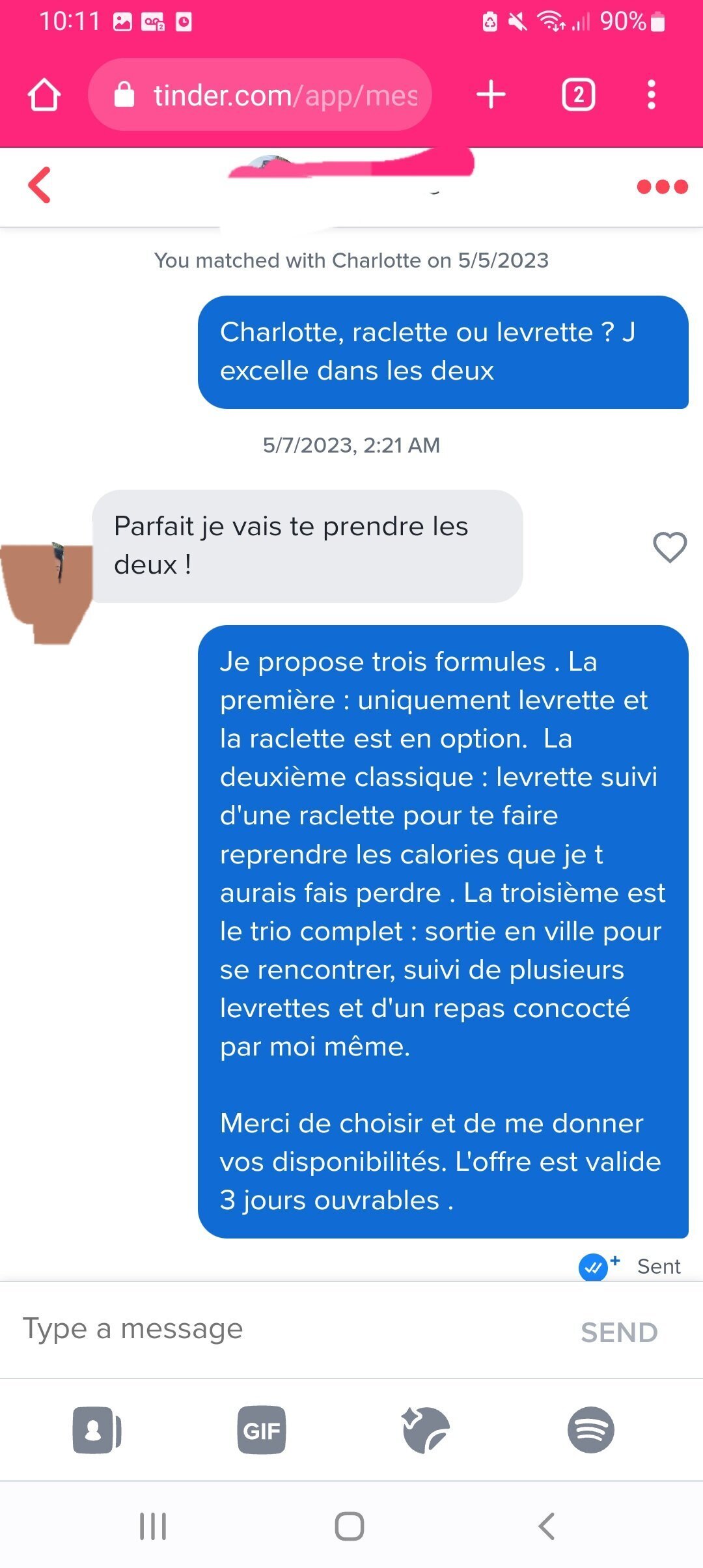 Puceau Je Tente Le Raclette Ou Levrette Sur Tinder Sur Le Forum Blabla