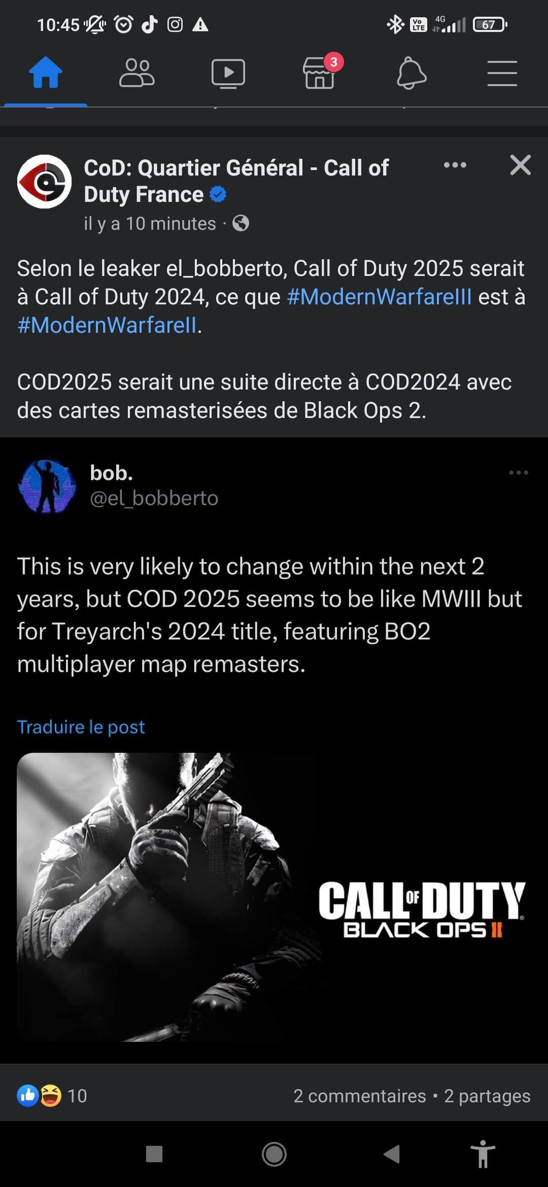 [ALERTE] leak COD 2025 (remaster BO2) sur le forum Call of Duty