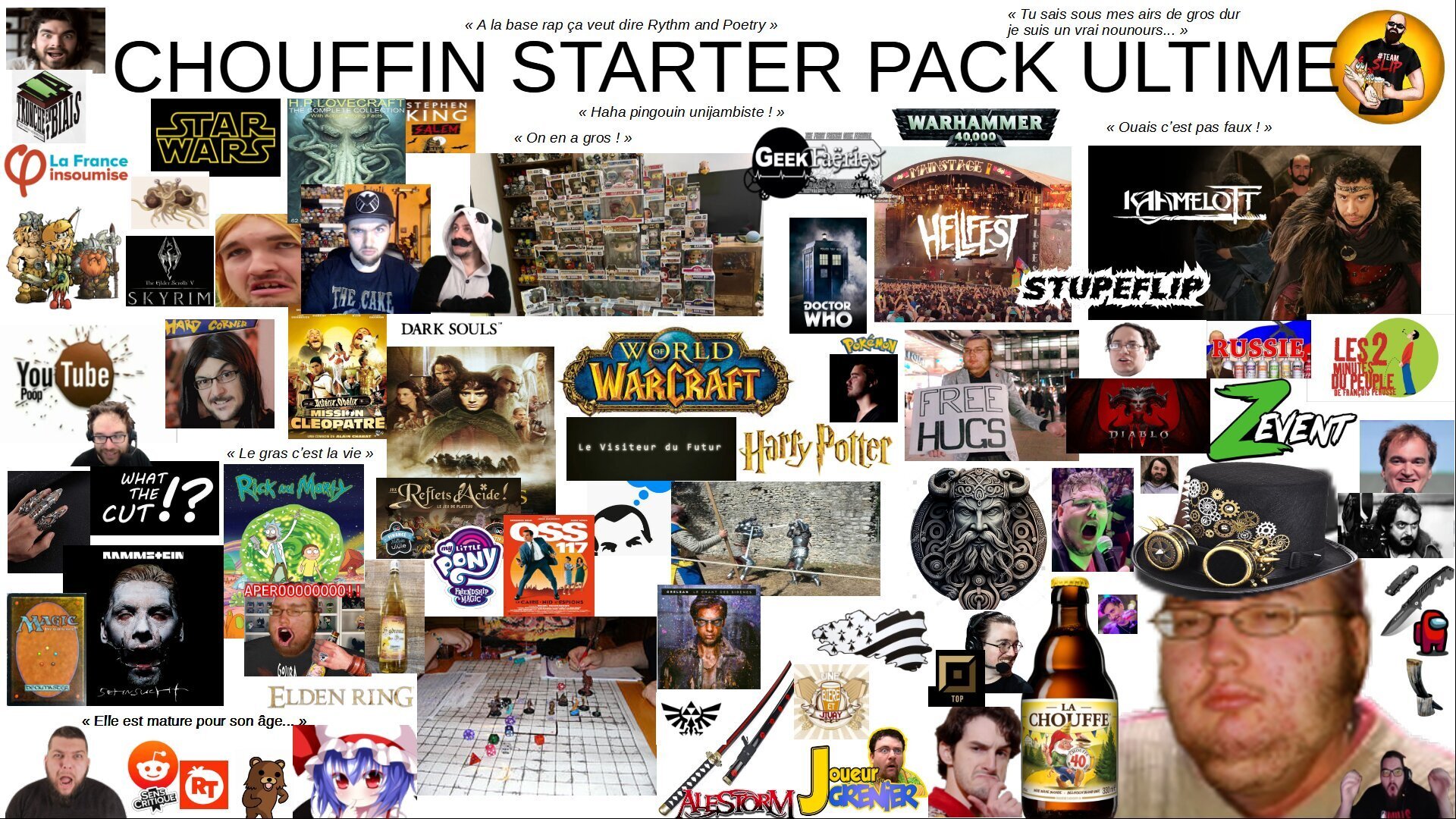 Vous COCHEZ combien de CASES dans le starter pack CHOUFFIN ?