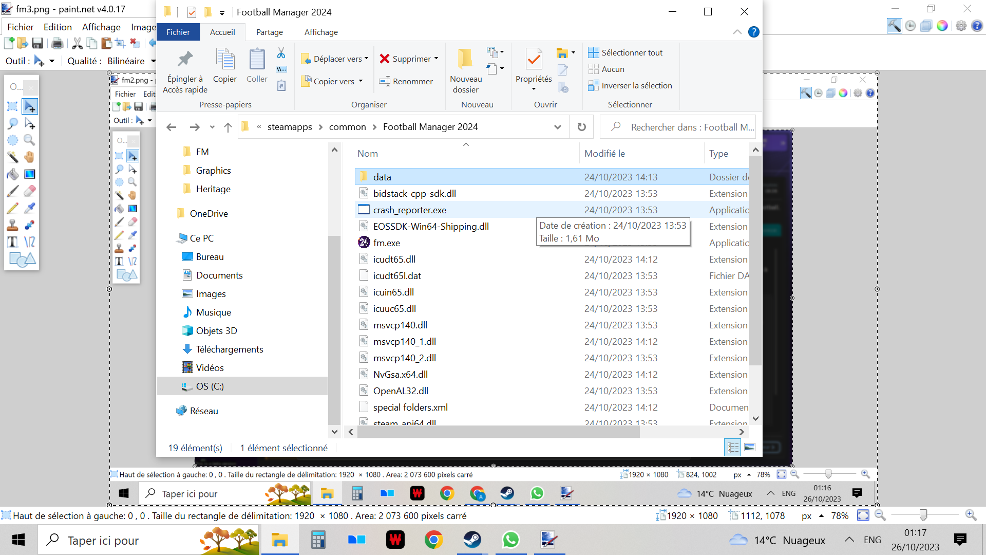 Problème Interface Probleme interface sur le forum Football Manager 2024 - 26-10-2023 01: ...