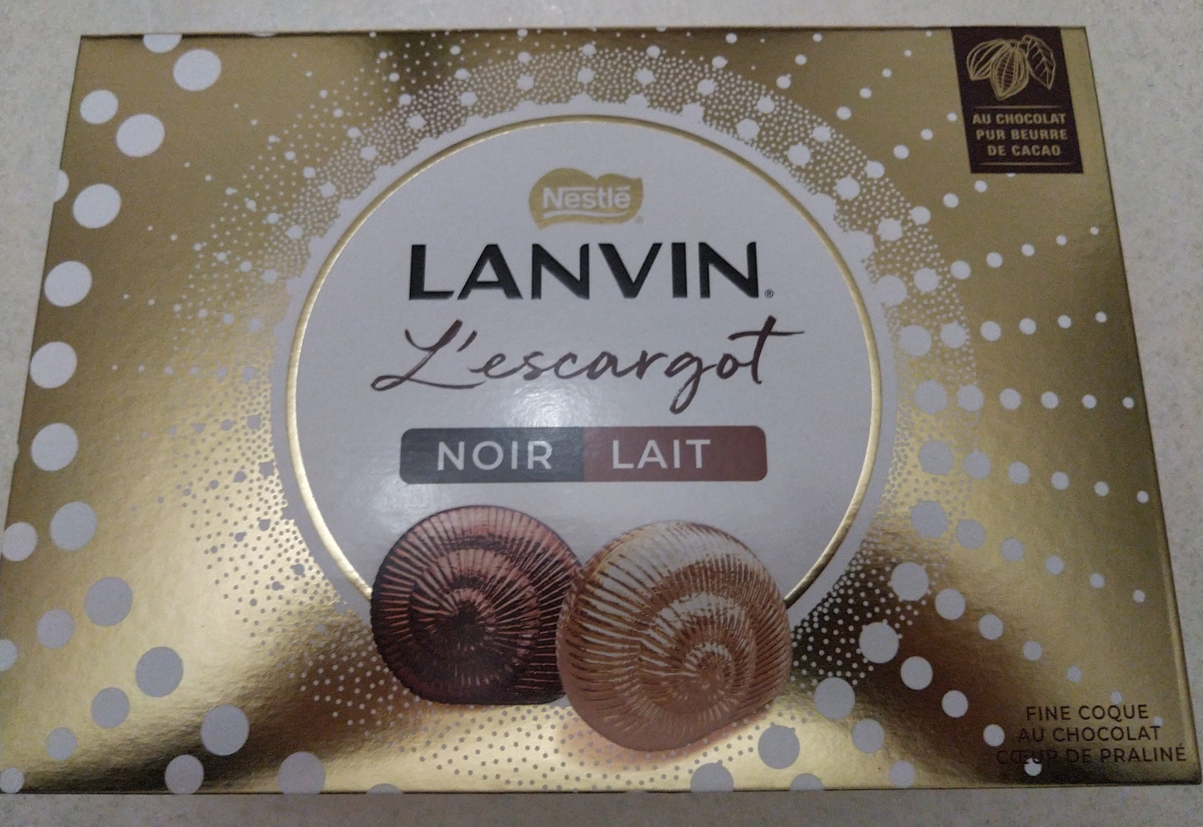 Les Escargots en chocolat de LANVIN sur le forum Blabla 18-25 ans -  30-12-2023 12:23:55 