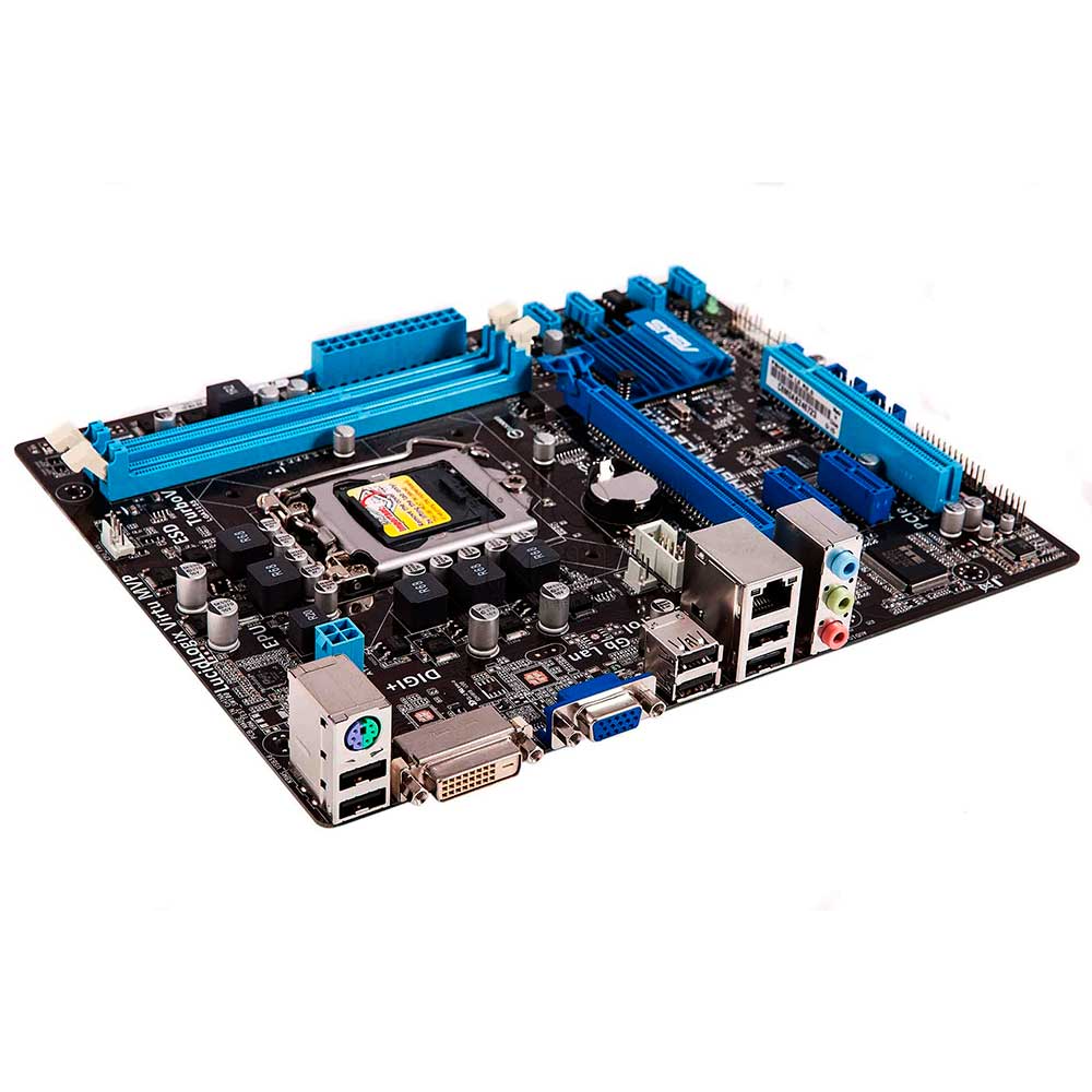 ASUS P8H61-M LE R2.0 Motherboard Intel H61 DDR3 LGA 1155 Micro ATX w/ IO Shield - Picture 2 of 2