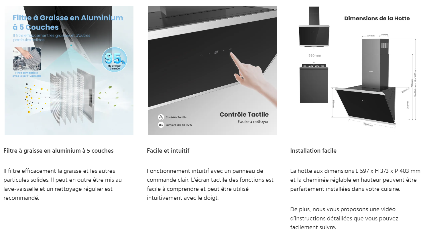 Hotte Aspirante Sans Vacuation Darty
