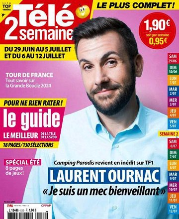 Télé 2 Semaines - 29 Juin 2024