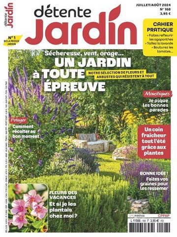 Détente Jardin - Juillet-Août 2024
