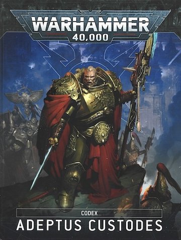 Game workshop - Warhammer 40K Codex v10, Adeptus Custodes (2024)