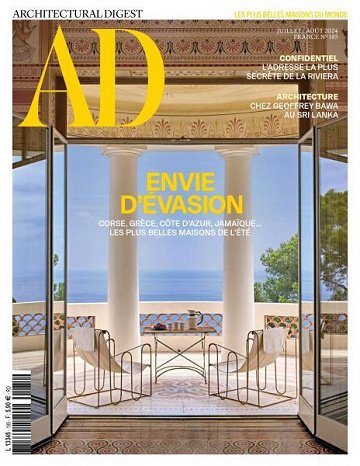 AD Architectural Digest France - Juillet-Août 2024