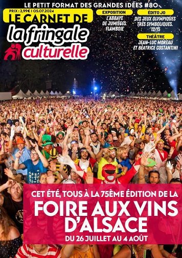 Le Carnet de La Fringale Culturelle - 5 Juillet 2024