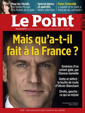 Le Point - 11 Juillet 2024