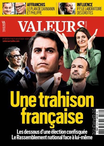 Valeurs Actuelles - 11 Juillet 2024