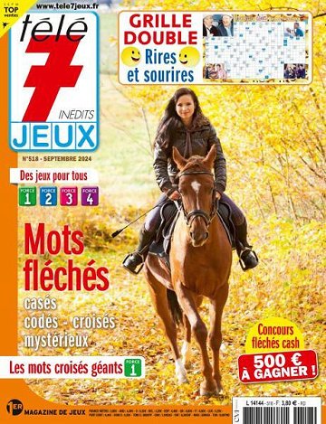 Télé 7 Jeux - Septembre 2024