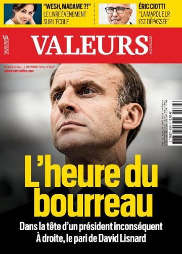 Valeurs Actuelles - 5 Septembre 2024