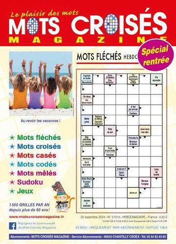 Mots Croisés Magazine - 5 Septembre 2024