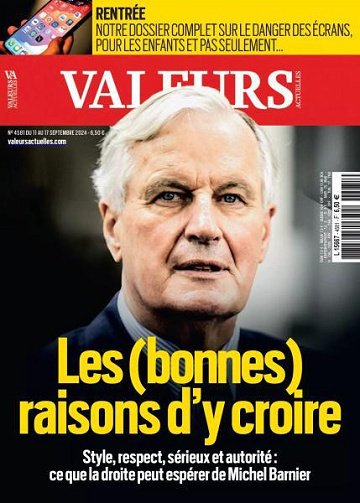 Valeurs Actuelles - 11 Septembre 2024