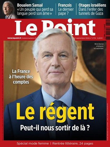 Le Point - 12 Septembre 2024