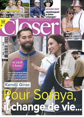 Closer France - 13 Septembre 2024