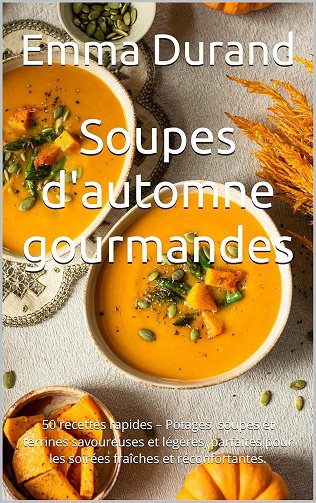 Emma Durand - Soupes d'automne gourmandes: 50 recettes rapides (2024)