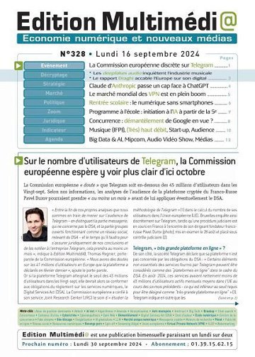 Édition Multimédia - 16 Septembre 2024