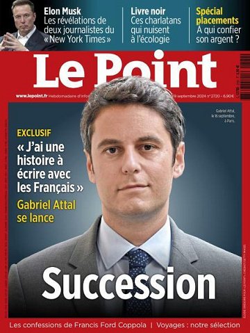 Le Point - 19 Septembre 2024