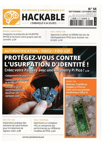 Hackable Magazine N°56 - Septembre-Octobre 2024