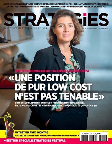 Stratégies - 19 Septembre 2024