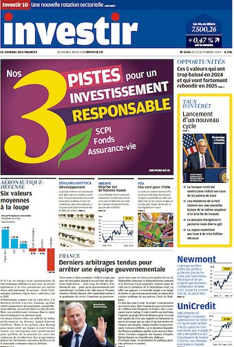 Investir N°2646 du 21 Septembre 2024