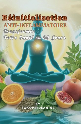 JEANINE SOKOPRI - Réinitialisation Anti-Inflammatoire : Transformez Votre Santé en 30 Jours avec une Alimentation et un Mode de Vie Équilibrés (2024)