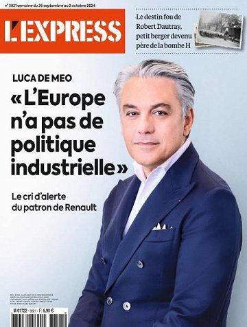 L'Express - 26 Septembre 2024