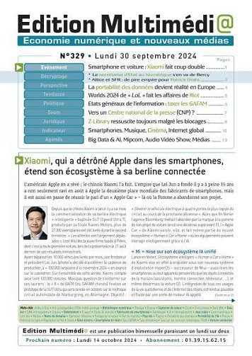 Édition Multimédia - 30 Septembre 2024