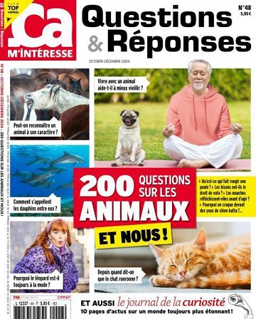 Ça M'Intéresse Questions & Réponses - Octobre-Décembre 2024