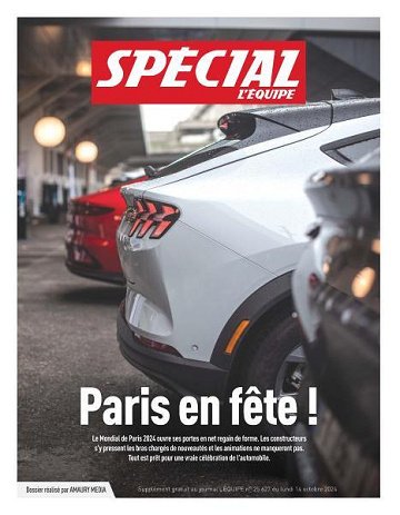 L'Equipe Magazine Spécial - 14 Octobre 2024