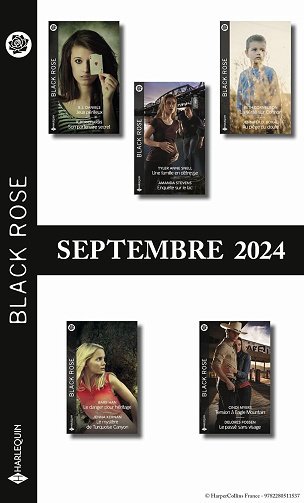 Pack Mensuel Harlequin Black Rose - Septembre 2024 - Collectif (2024)