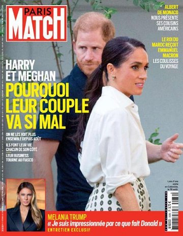 Paris Match - 31 Octobre 2024