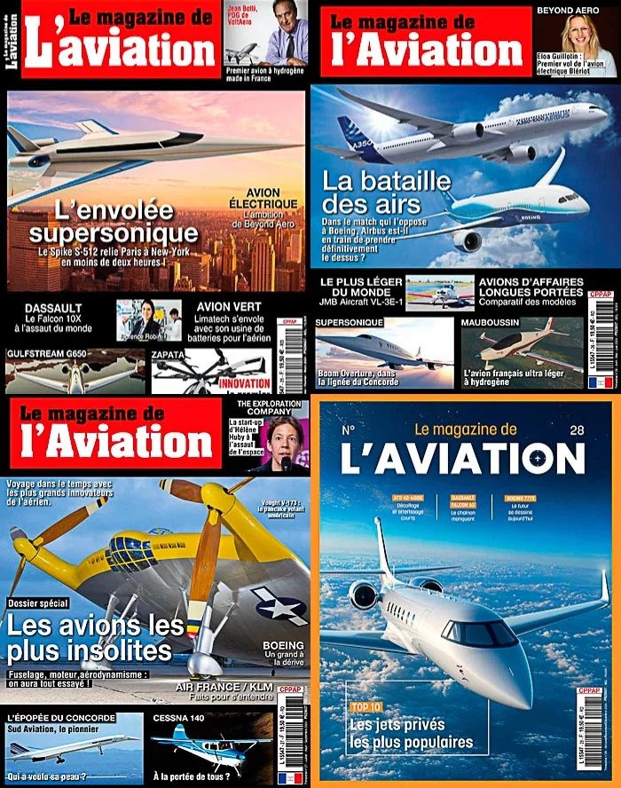 Le Magazine de l'Aviation - année complète 2024 (No. 25-28)