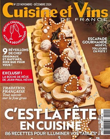 Cuisine et Vins de France - Novembre-Décembre 2024