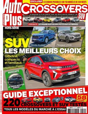 Auto Plus Hors-Série Crossovers Suv - Novembre 2024 - Janvier 2025