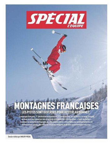 L'Equipe Magazine Spécial - 19 Novembre 2024