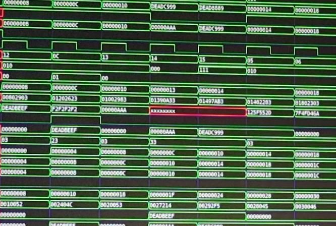 Cocotb waveforms example on my HOLY CORE course