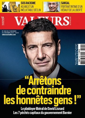 Valeurs Actuelles - 27 Novembre 2024