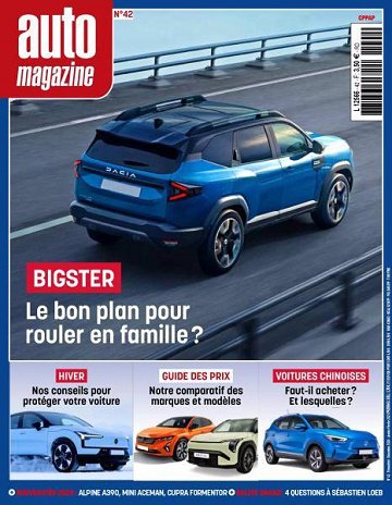 Auto Magazine - Décembre 2024 - Février 2025