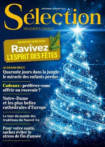 Sélection Reader's Digest France - Décembre 2024 - Janvier 2025