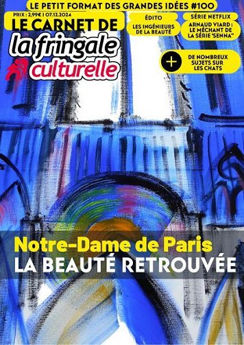 Le Carnet de La Fringale Culturelle - 7 Décembre 2024