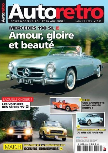 Autoretro France - Janvier 2025