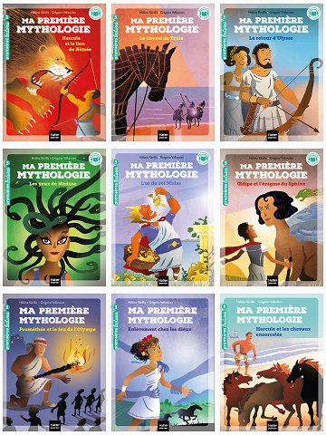 Ma première mythologie. 9 Livres - Hélène Kérillis, Grégoire Vallancien