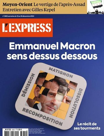 L'Express - 12 Décembre 2024